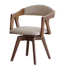 回転式ダイニングチェア(マージ MBR/CBR)【島忠ホームズ商品】 1枚目画像