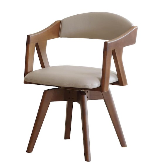 回転式ダイニングチェア(マージ MBR/CBR)【島忠ホームズ商品】 1枚目画像