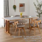 回転式ダイニングチェア(マージ MBR/CBR)【島忠ホームズ商品】 2枚目画像