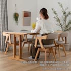 回転式ダイニングチェア(マージ MBR/CBR)【島忠ホームズ商品】 6枚目画像