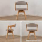 回転式ダイニングチェア(マージ MBR/CBR)【島忠ホームズ商品】 9枚目画像