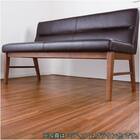 リビングダイニング2人掛けチェア(ウォルト130 LBR)【島忠ホームズ商品】 7枚目画像