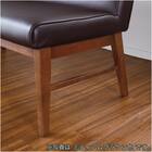 リビングダイニング2人掛けチェア(ウォルト130 LBR)【島忠ホームズ商品】 10枚目画像