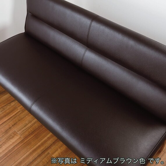 リビングダイニング2人掛けチェア(ウォルト130 LBR)【島忠ホームズ商品】 11枚目画像