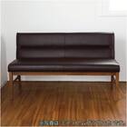 リビングダイニング2人掛けチェア(ウォルト130 LBR)【島忠ホームズ商品】 12枚目画像