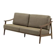 布張り2人掛けソファ(CW139 MBR脚)【島忠ホームズ商品】