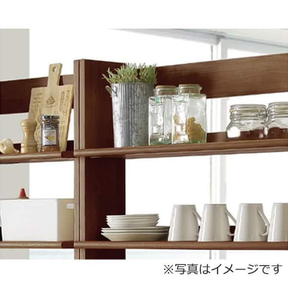 サイドキャビネット(クロレ80DR)【島忠ホームズ商品】 4枚目画像