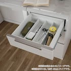 サイドチェスト(グレイン 奥行60cm WH)【島忠ホームズ商品】 4枚目画像