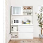 キッチンボード(クロス1000 ホワイト)【島忠ホームズ商品】 2枚目画像