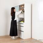 キッチンボード(クロス1000 ホワイト)【島忠ホームズ商品】 3枚目画像