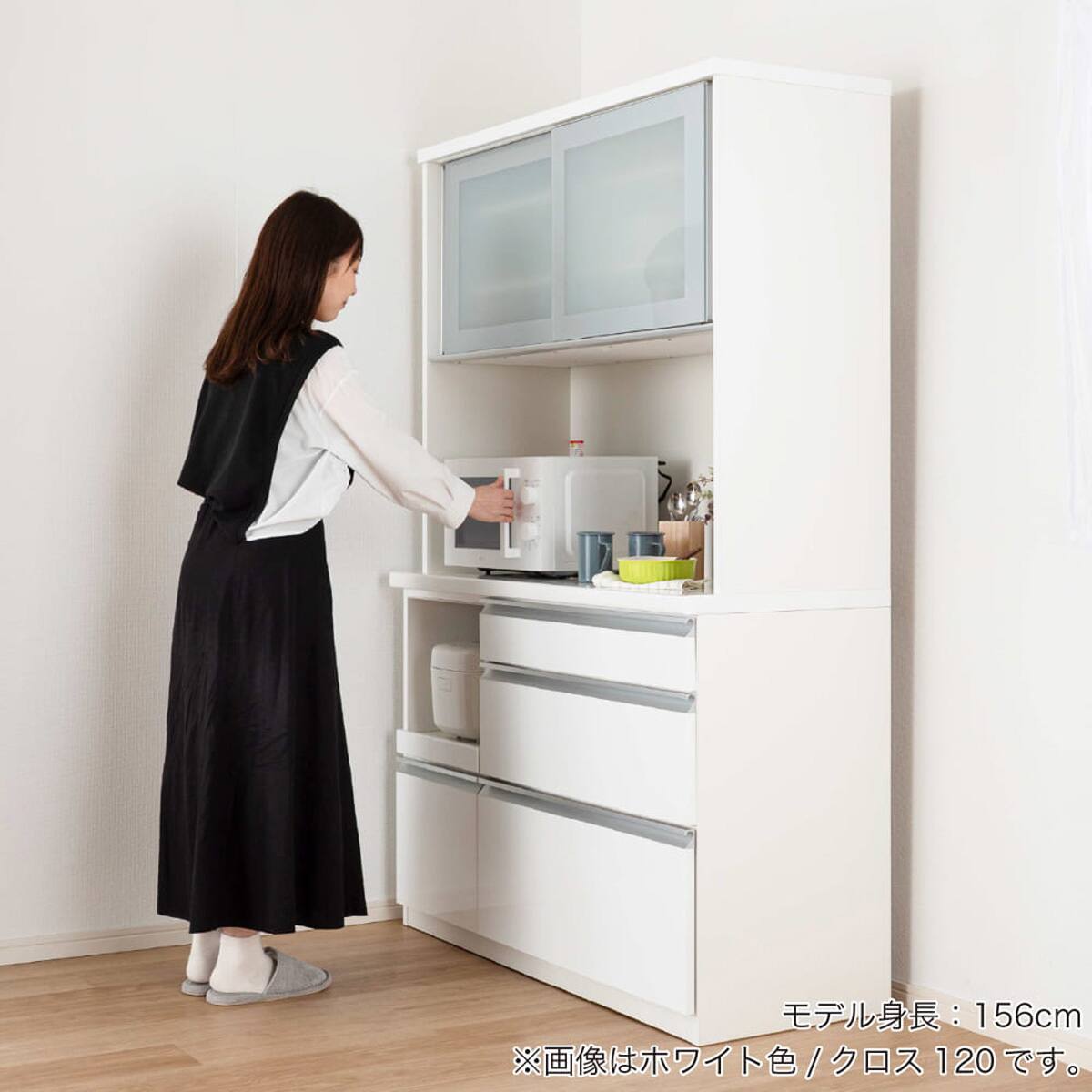 キッチンボード(クロス1000 ホワイト)【島忠ホームズ商品】 | ニトリ