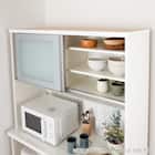 キッチンボード(クロス1000 ホワイト)【島忠ホームズ商品】 5枚目画像