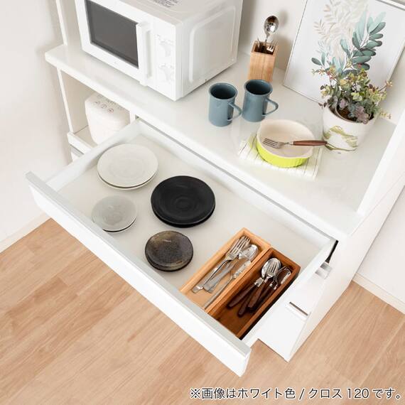 キッチンボード(クロス1000 ホワイト)【島忠ホームズ商品】 10枚目画像