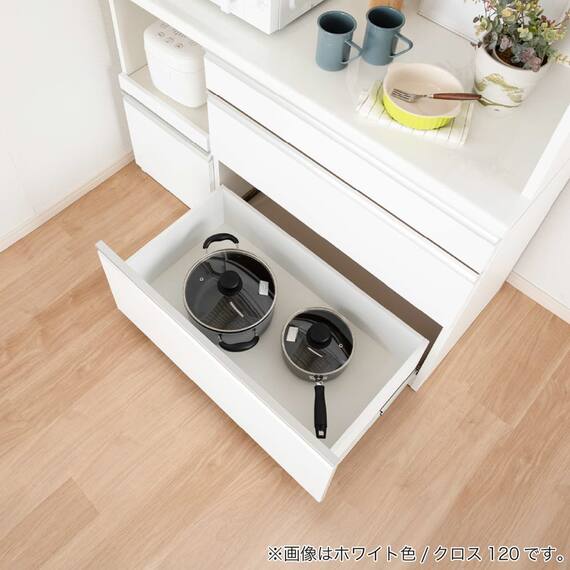 キッチンボード(クロス1000 ホワイト)【島忠ホームズ商品】 12枚目画像