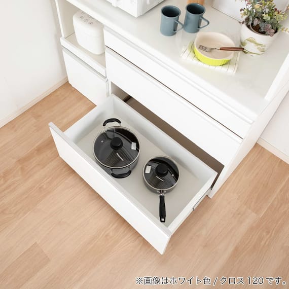 キッチンボード(クロス1000 ホワイト)【島忠ホームズ商品】 12枚目画像