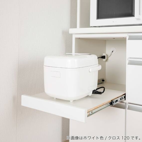 キッチンボード(クロス1000 ホワイト)【島忠ホームズ商品】 14枚目画像