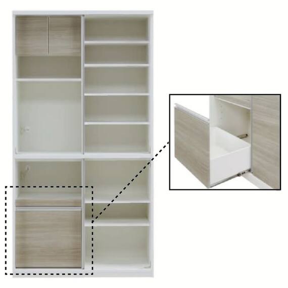 キッチンボード(プレミア 1200 アーバンウォール)【島忠ホームズ商品】 5枚目画像