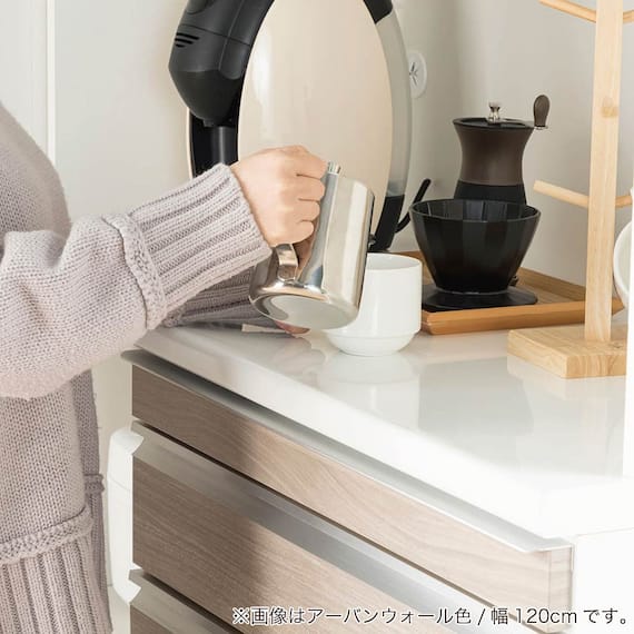 キッチンボード(ライズ2 900レンジ スノーウッド)【島忠ホームズ商品】 15枚目画像