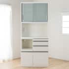 キッチンボード(ライズ2 900レンジ スノーウッド)【島忠ホームズ商品】 17枚目画像