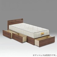 棚・コンセント・収納付きベッドフレーム(スペーシィ)【島忠ホームズ商品】