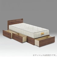 棚・コンセント・収納付きベッドフレーム(スペーシィC)【島忠ホームズ商品】