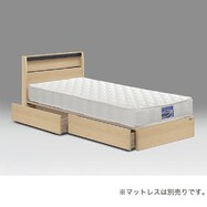 棚･コンセント･収納付きベッドフレーム(ベッセ)【島忠ホームズ商品】