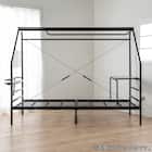 デスク付きパイプベッド(KBT-050 WH)【島忠ホームズ商品】 22枚目画像