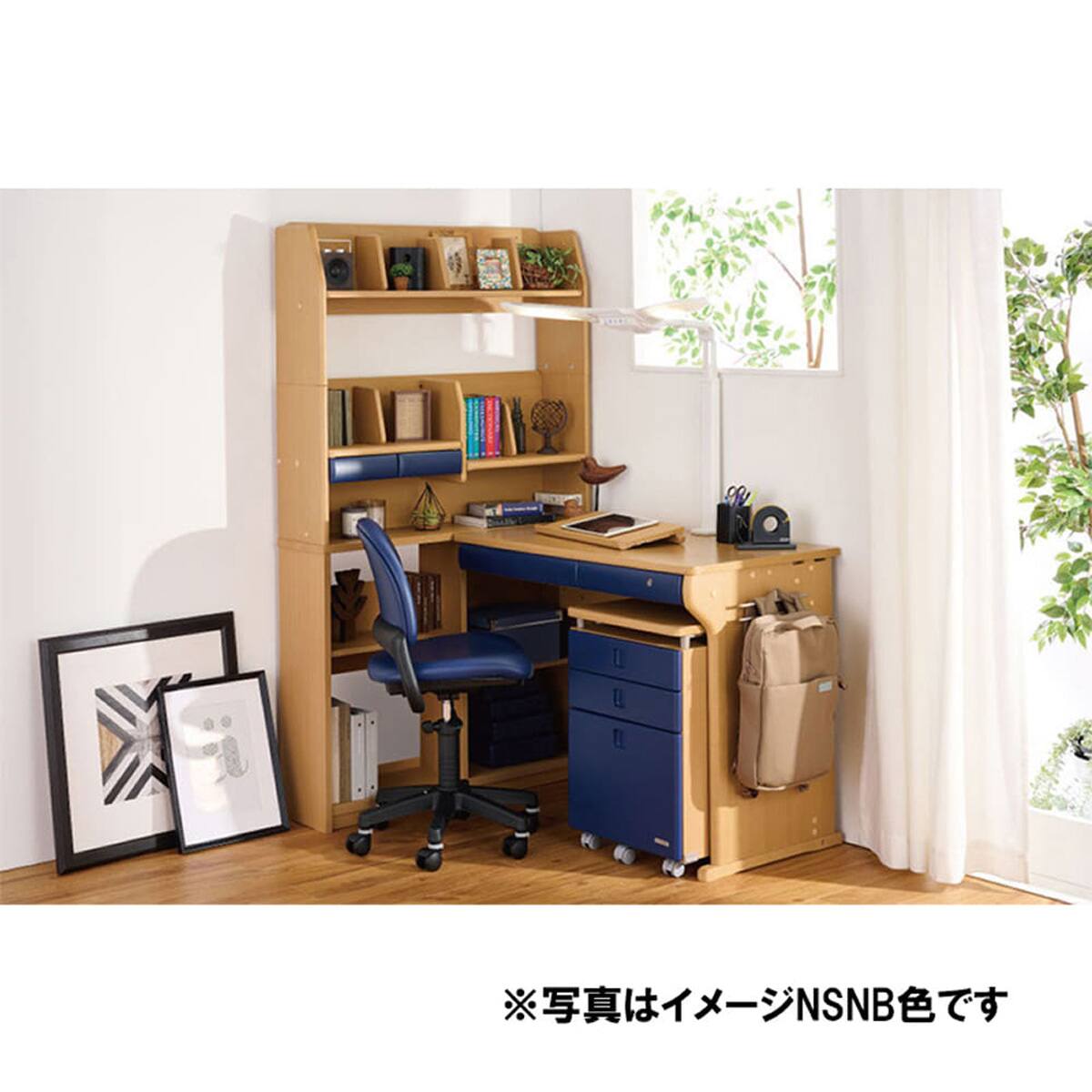 くみあわせデスク(CDファースト WWPR デスクライト＋コンセント付き