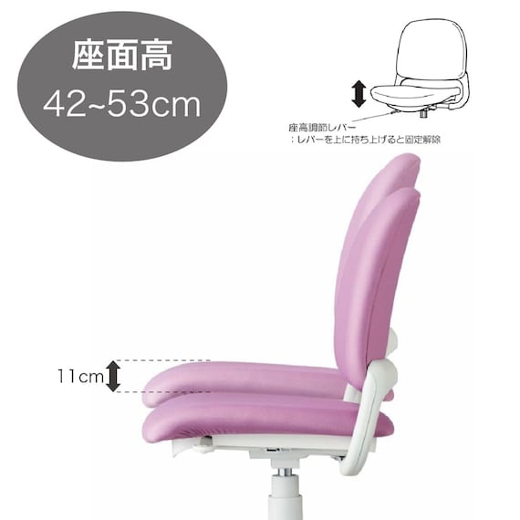 学習椅子(カデット BR)【島忠ホームズ商品】 6枚目画像