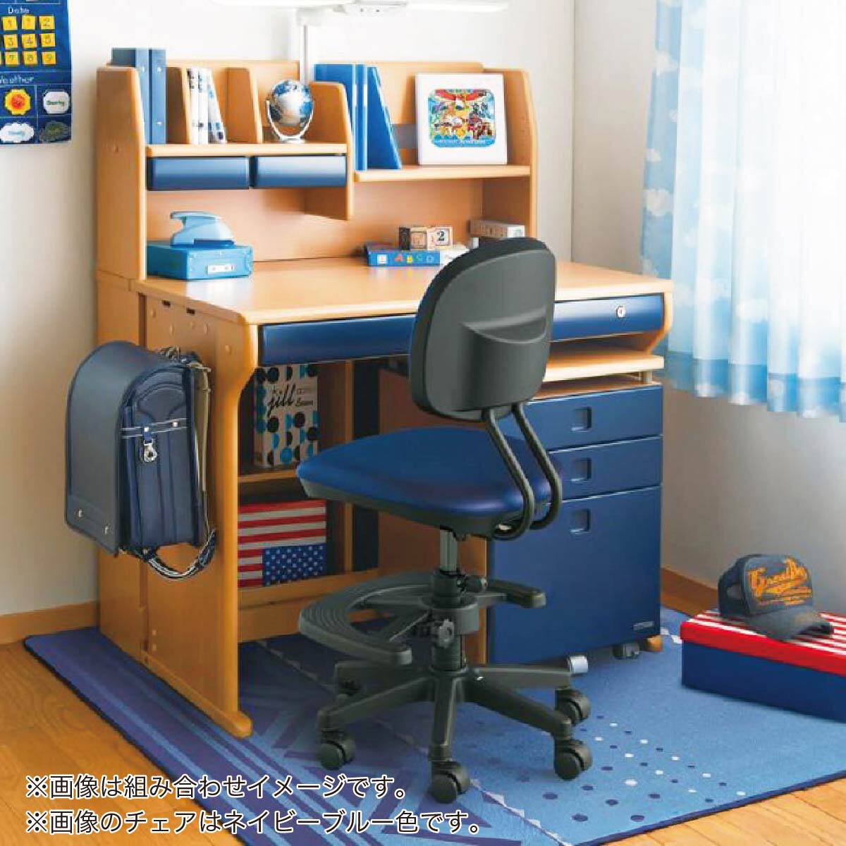 学習椅子(ジャストフィット BKNB)【島忠ホームズ商品】 | ニトリネット