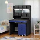 くみあわせデスク(CDエルクス ODM-588 BKNB)【島忠ホームズ商品】 1枚目画像