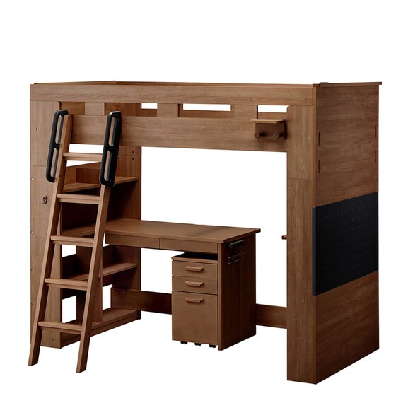 ロフトベッド+デスク付き(ビルトコンポ OCM-441443 WO)【島忠ホームズ商品】 1枚目画像