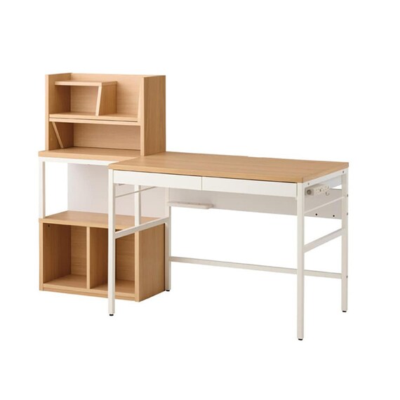 くみあわせデスク(MDF-155 MOWH コンセントBOX付き)【島忠ホームズ商品】 1枚目画像