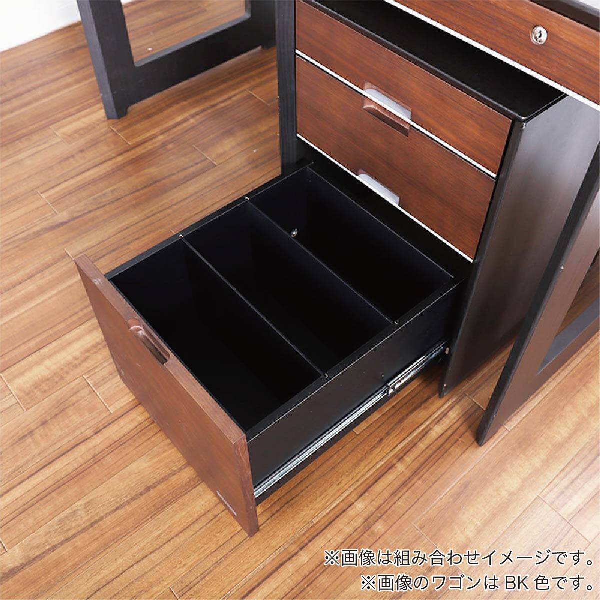 りんご　ワゴン WCLS-3-P 山金工業 コンビニワゴン 3段オープンタイプ 幅400 双輪
