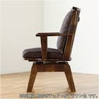 回転式ダイニングチェア(新都 C498KA 肘付き 布BE)【島忠ホームズ商品】 11枚目画像