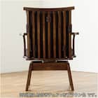 回転式ダイニングチェア(新都 C498KA 肘付き 布BE)【島忠ホームズ商品】 12枚目画像