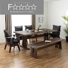 ダイニングソファ(新都 S498 PVC/BR)【島忠ホームズ商品】 2枚目画像