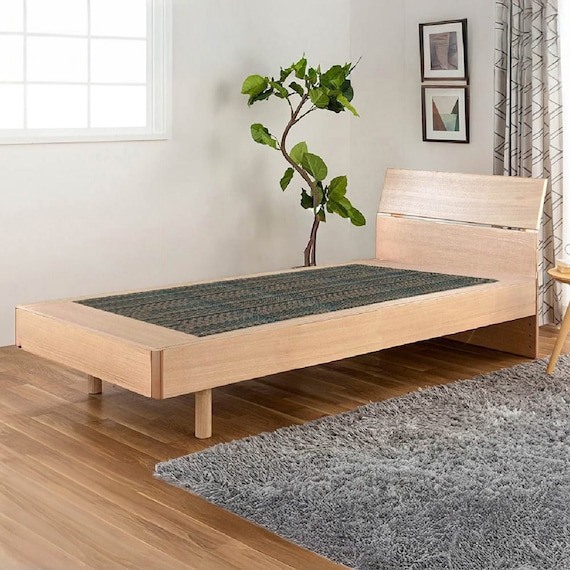 畳シングルベッド(スピーク3 MIGUSA WW/GR)【島忠ホームズ商品】 1枚目画像