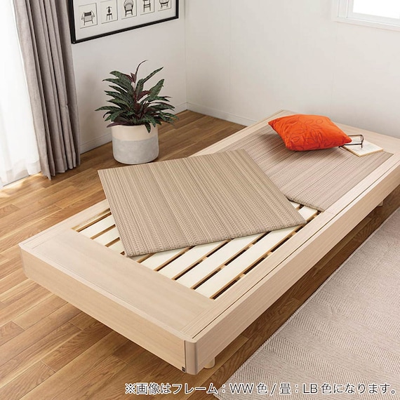 畳シングルベッド(スピーク3 MIGUSA WW/GR)【島忠ホームズ商品】 11枚目画像