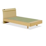 畳シングルベッド(スピーク3スリムキャビ MIGUSA LBR)【島忠ホームズ商品】