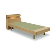 畳シングルベッド(スピーク3 宮付き LBR MIGUSA)【島忠ホームズ商品】