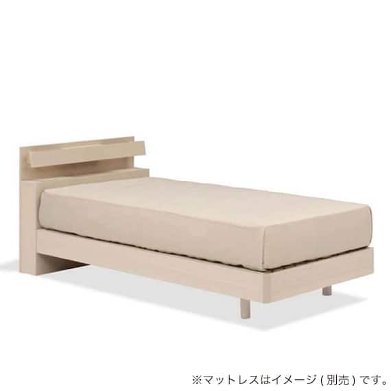 シングル棚付きベッドフレーム(スピーク3 WW)【島忠ホームズ商品】 1枚目画像