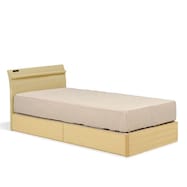 コンセント・収納付きベッドフレーム(スピーク3 浅型)【島忠ホームズ商品】