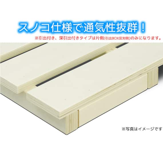 シングルベッドフレーム(スピーク3 WW)【島忠ホームズ商品】 2枚目画像