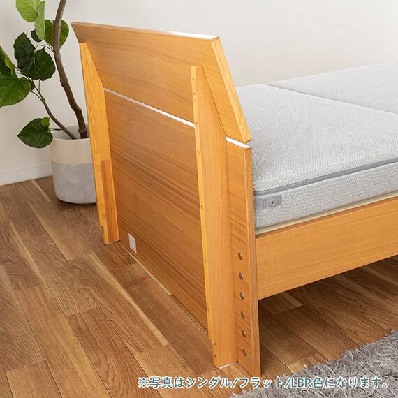 シングルベッドフレーム(スピーク3 WW)【島忠ホームズ商品】 7枚目画像