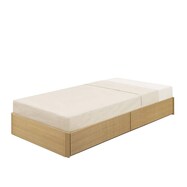 収納付きヘッドレスベッドフレーム(スピーク3 浅型)【島忠ホームズ商品】