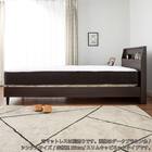 セミシングル ベッドフレーム(チョイスミーF 300レッグ WH)【島忠ホームズ商品】 9枚目画像