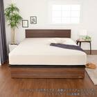 セミシングル 収納付きベッドフレーム(チョイスミーF 300たて開き WH)【島忠ホームズ商品】 9枚目画像