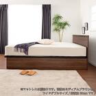 セミシングル 収納付きベッドフレーム(チョイスミーF 300たて開き WH)【島忠ホームズ商品】 11枚目画像