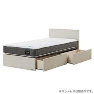 収納付きベッドフレーム(チョイスミーF 300引き付き)【島忠ホームズ商品】